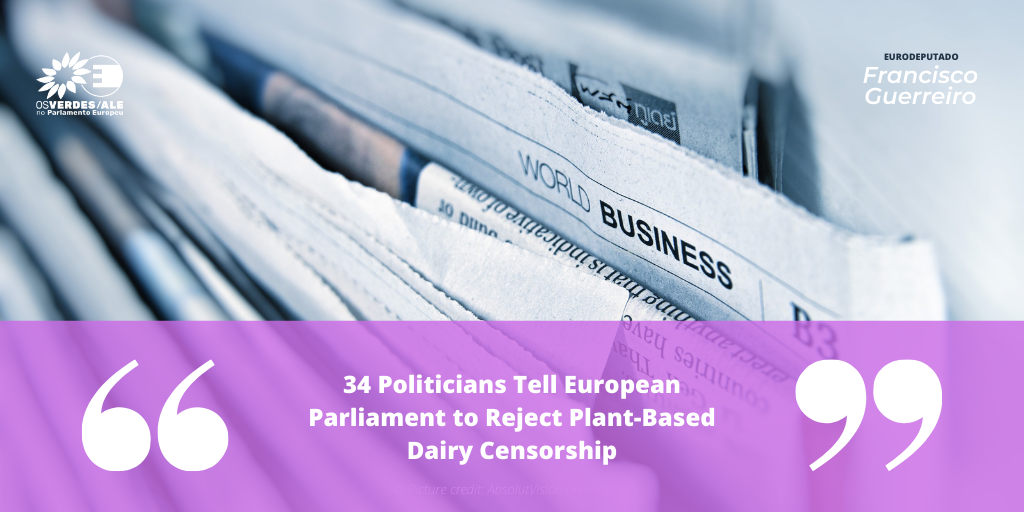 Black Vegan Daily: '34 Politicians Tell European Parliament to Reject Plant-Based Dairy Censorship'