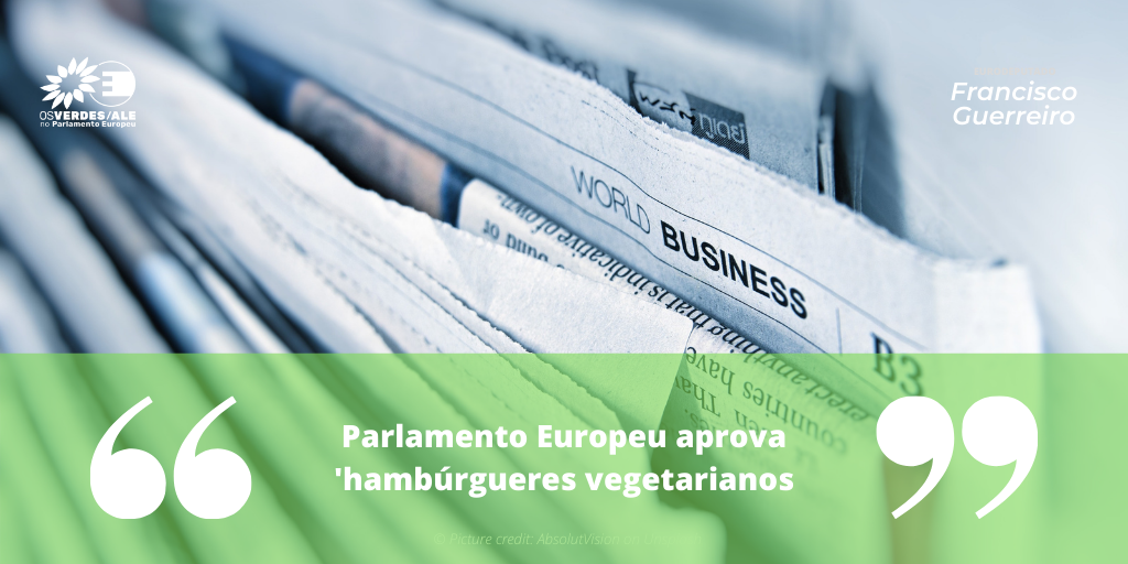 Dinheiro Vivo: 'Parlamento Europeu aprova 'hambúrgueres vegetarianos'