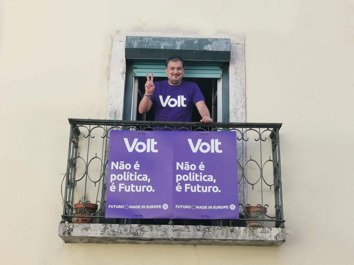 Antena Love: 'Francisco Guerreiro apoia candidatura do partido Volt em Lisboa'