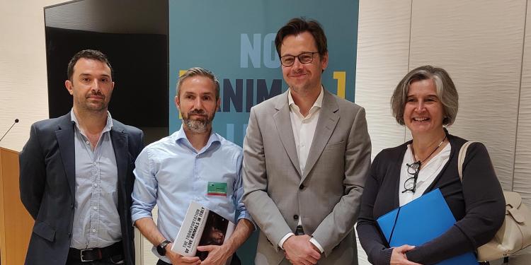 Eurogroup for Animals: ' Live animal transport: new Essere Animali report presented to the European Parliament'