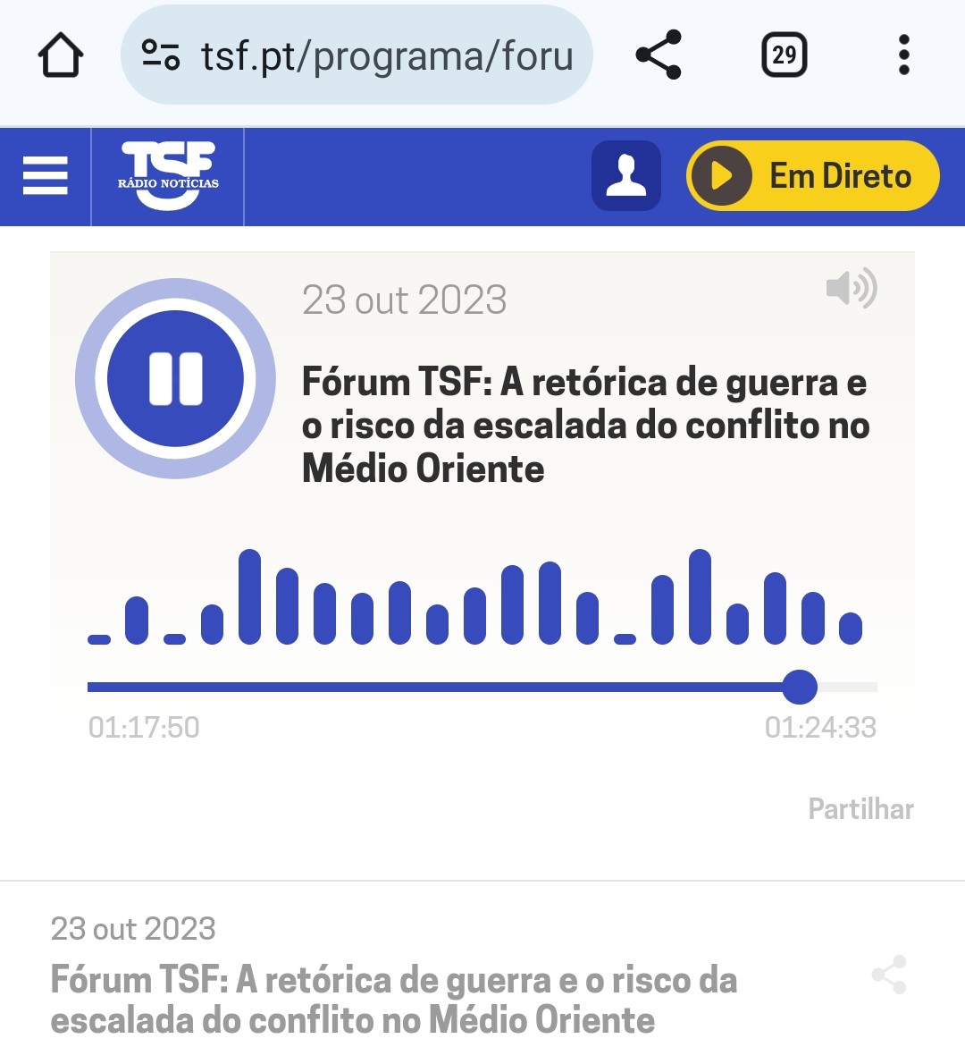 TSF: 'Fórum TSF'
