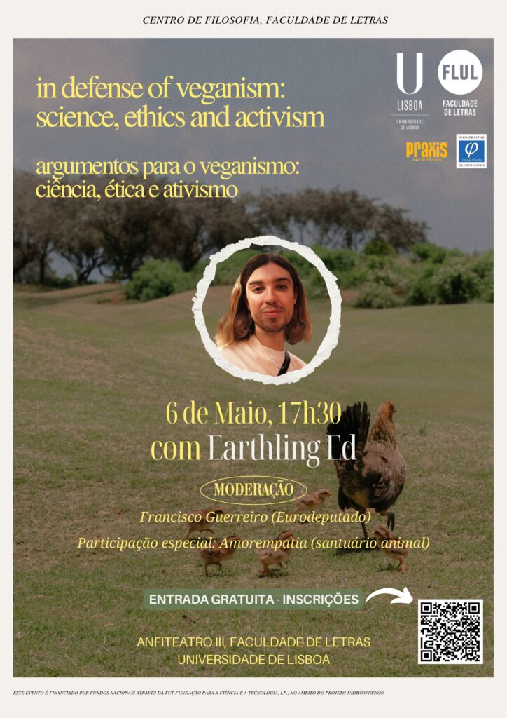 CFUL: 'In defence of veganism: science, ethics, activism – Ed Winters, Francisco Guerreiro, Ricardo Oliveira'
