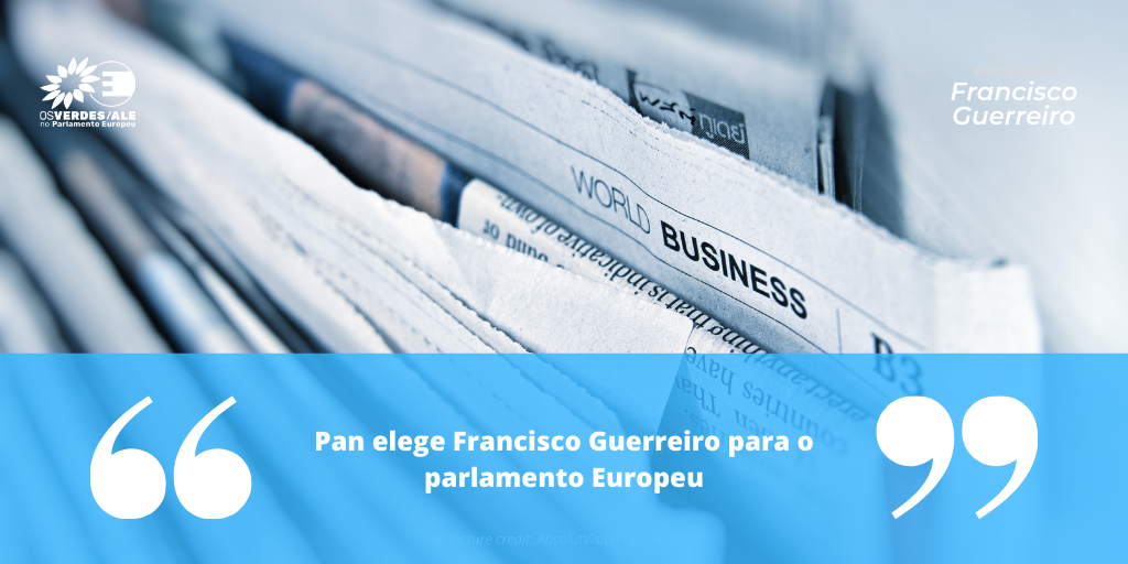 Sapo24: 'Pan elege Francisco Guerreiro para o parlamento Europeu'