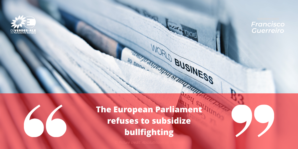Morning Training Club: 'The European Parliament refuses to subsidize bullfighting'