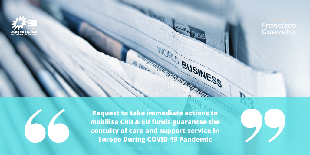 Edf: 'Request to take immediate actions to mobilise CRII & EU funds guarantee the contuity of care and support service in Europe During COVID-19 Pandemic'