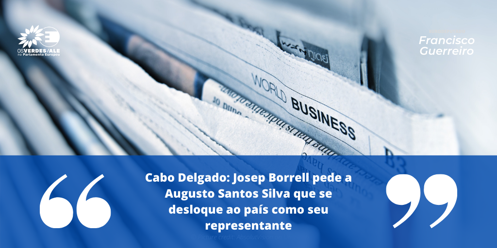 Sapo 24: 'Cabo Delgado: Josep Borrell pede a Augusto Santos Silva que se desloque ao país como seu representante'