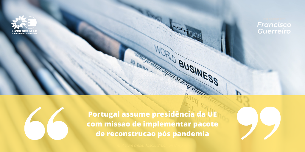 O Globo: 'Portugal assume presidência da UE com missao de implementar pacote de reconstrucao pós pandemia'