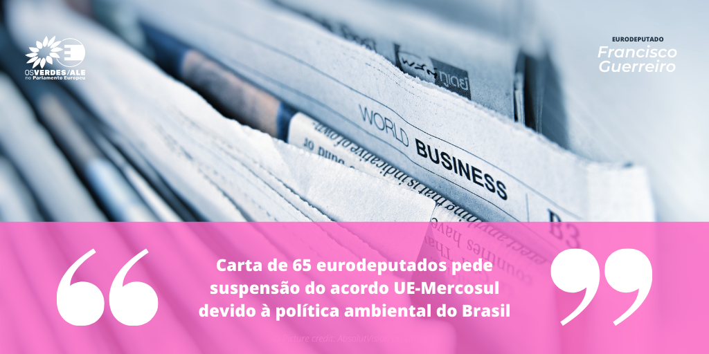 Sputnik Brasil: 'Carta de 65 eurodeputados pede suspensão do acordo UE-Mercosul devido à política ambiental do Brasil'