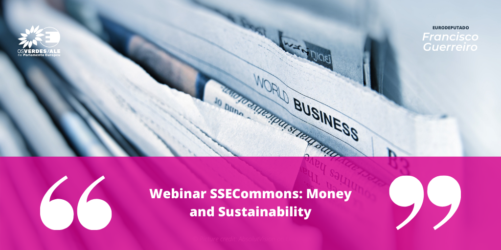 CEI-ISCTE: 'Webinar SSECommons: Money and Sustainability'