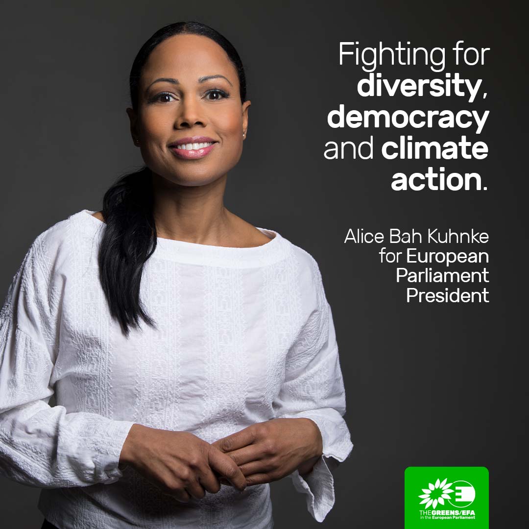Alice Bah Kuhnke é a candidata dos Verdes ao Parlamento Europeu