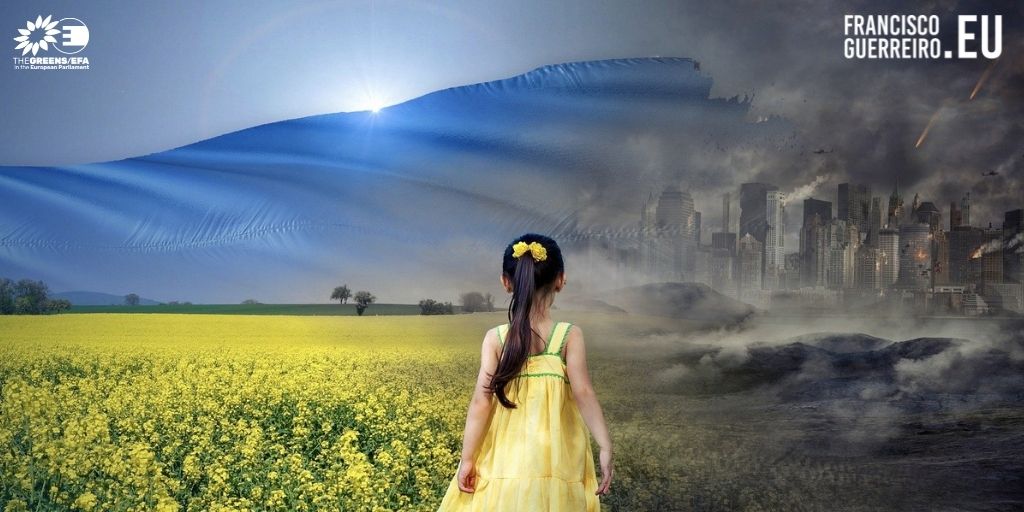 Refugiados: Verdes saúdam apoio da UE a ucranianos que fogem da guerra