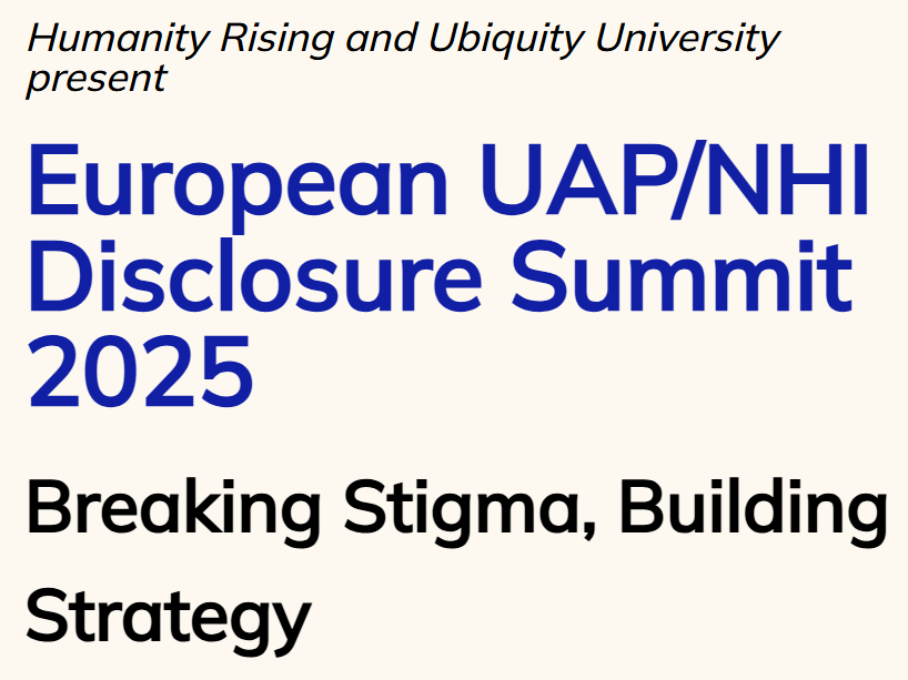 Ubiquity University: European UAP Disclosure Summit 